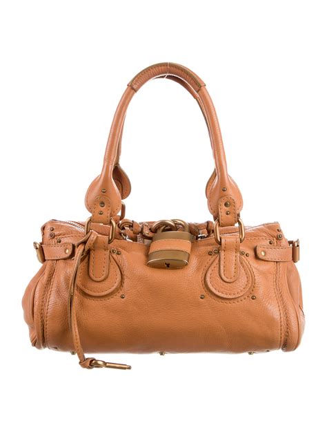 chloe paddington leather bags.